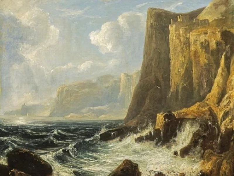 1778-John Thomson - Una scena di scogliera - Gallerie nazionali di Scozia, Edimburgo